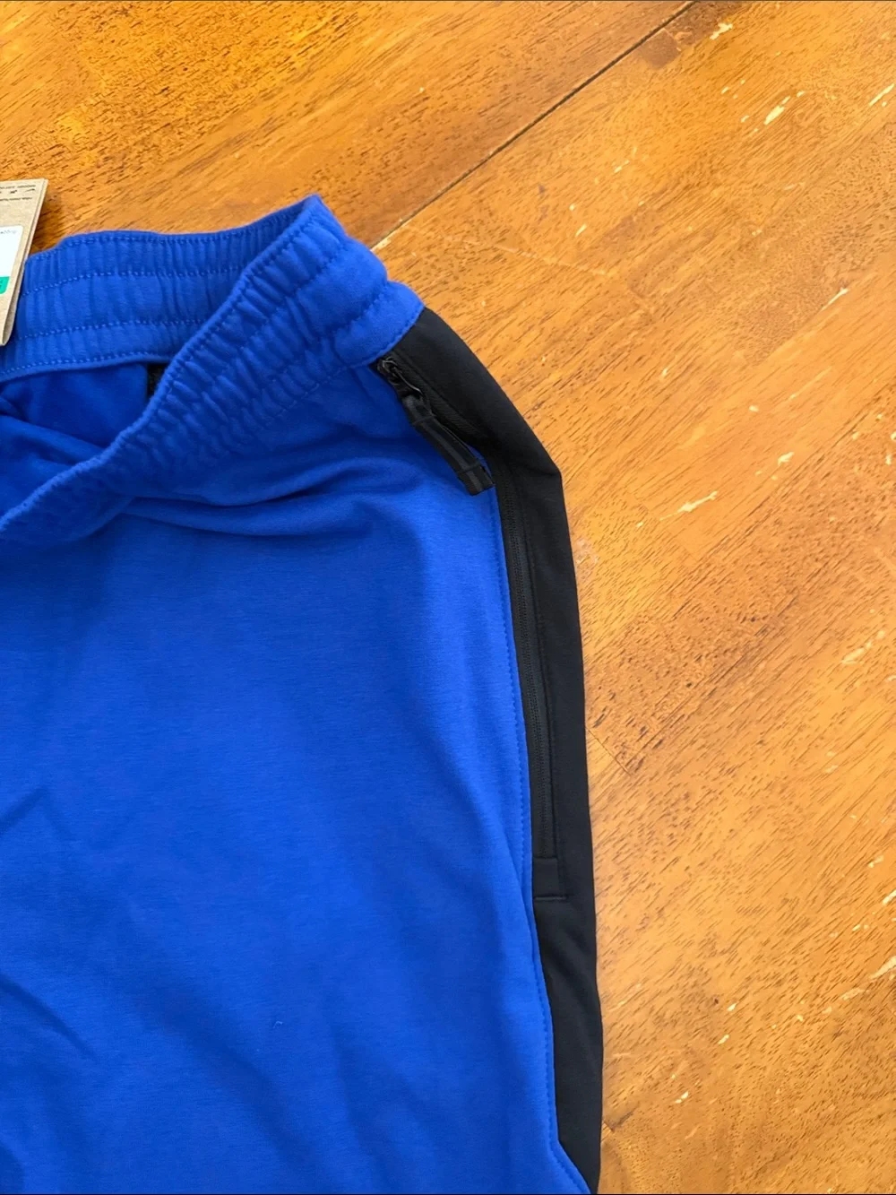 Nike Royal Blue Joggers with Black Panels xl